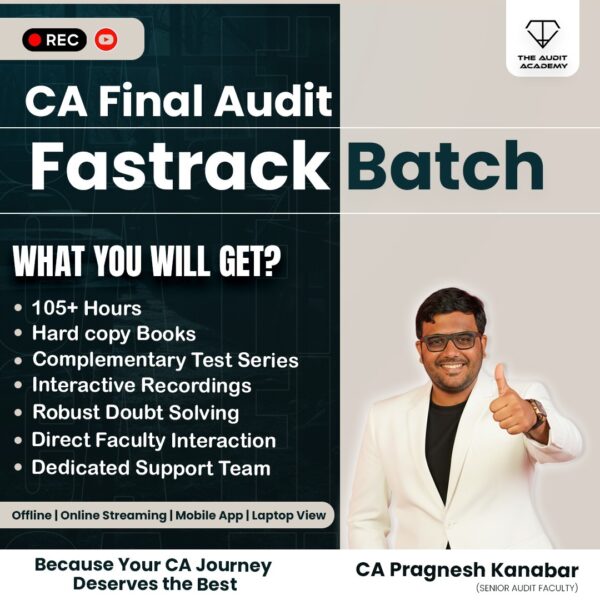 CA Final Audit Crash Course | Best CA Final Audit Classes
