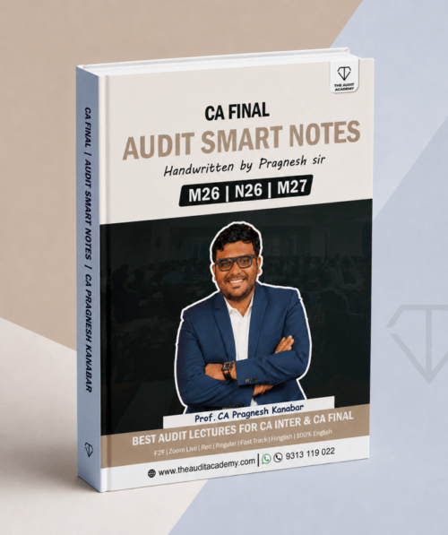 CA Final Audit Smart Notes